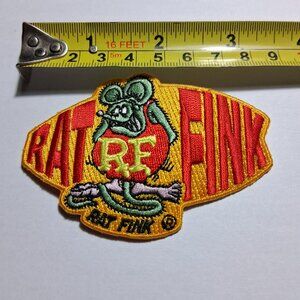 Decorate your own clothing - Rat Fink Iron-on patch